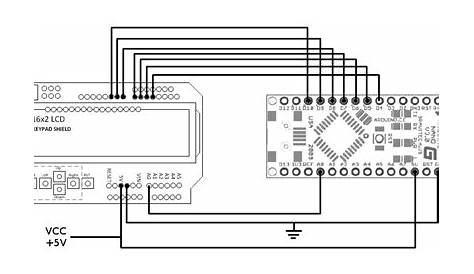 arduino lcd keypad shield schematic