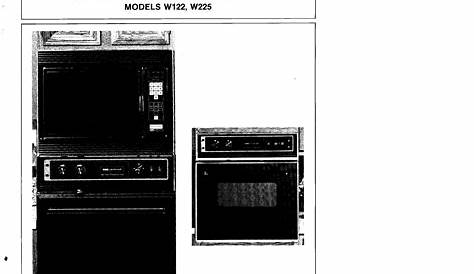 Jenn-Air Oven W225 User Guide | ManualsOnline.com