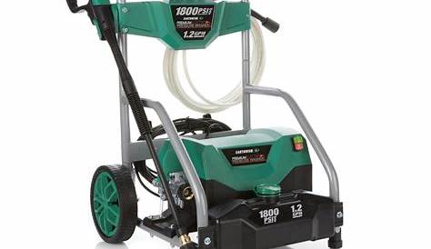 Earthwise PW18004FS-GN 1800 PSI 1.2 GPM 13-Amp Pressure Washer, Green