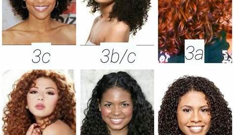 Hair type chart Shows textures 2c-3c #hairinfo #hairtype #naturalhair