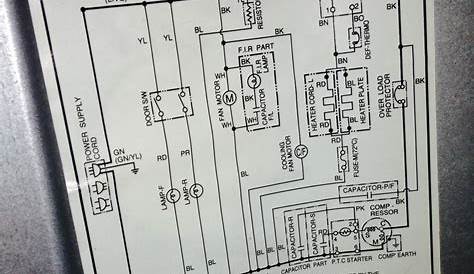 Lg Refrigerator Wiring Diagram / Lg Refrigerator Compressor Wiring