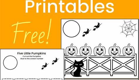 5 Little Pumpkins Coloring Page & Activity - Simply Full of Delight