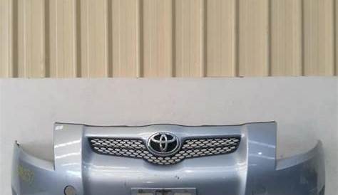 #185017, Used bumper front for 2007 Corolla| zre152r, hatch, non h/lamp washer type, 03/07-10/09