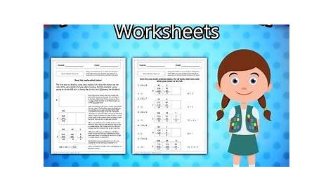 Area Model Division Worksheets by Homework Hut | TPT
