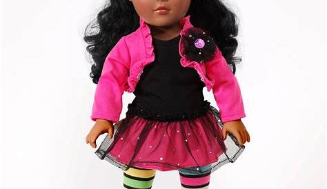 Dollie & Me 18" Sequins Doll - African American - Toys & Games - Dolls