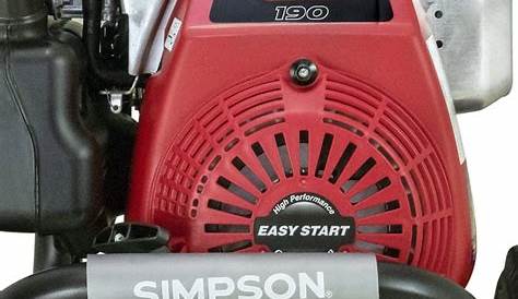 Simpson 3300 PSI Pressure Washer MegaShot MS61049 - OPE Reviews