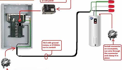 ge water heater thermostat wiring diagram