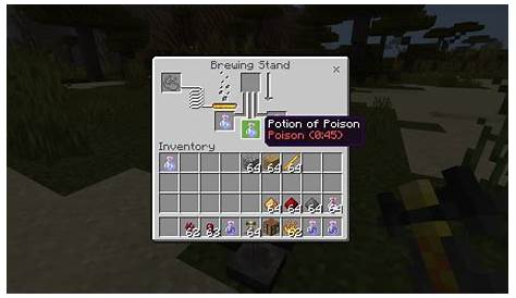 How to Make a Poison Potion in Minecraft
