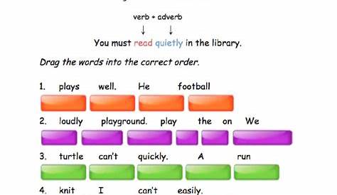 Adverbs Of Manner Interactive Worksheet For Grade 7 - Vrogue