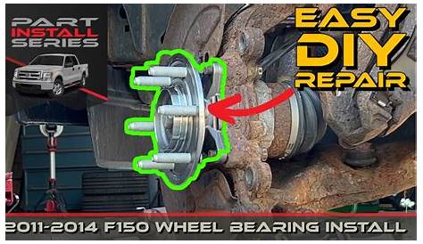 Ford F150 Wheel Bearing Replacement 2011-2014 - YouTube