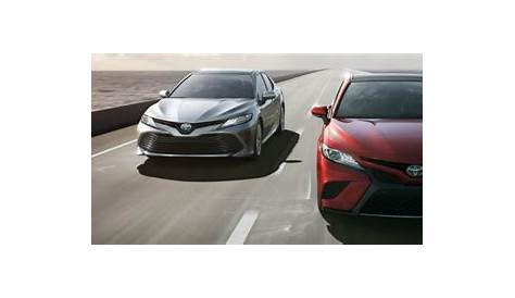 2018 Toyota Camry fuel economy rating and maximum highway driving range