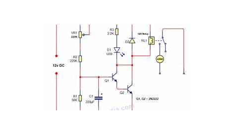 relay delay circuit diagram