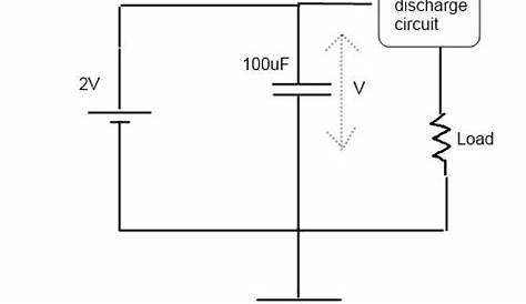 capacitor discharge unit circuit diagram