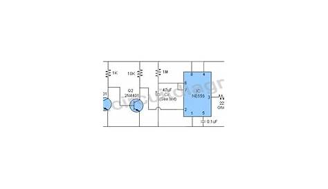 circuit diagram of smoke detector