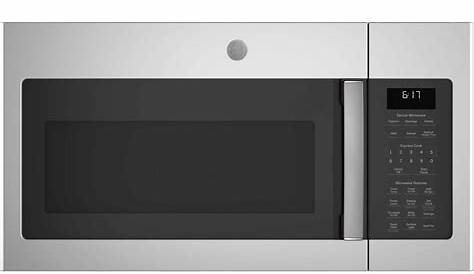 Over-the-Range Microwave Oven, White, GE 1.6 Cu. Ft. - Over-The-Range