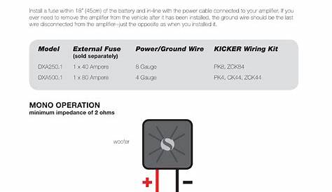 Kicker L7 2 Ohm Wiring - Solved Wiring Diagrams For A Kicker 250 1 Amp