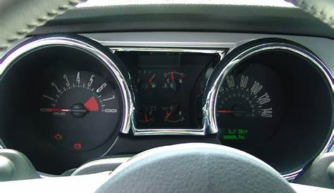 2005 Ford mustang instrument cluster recall
