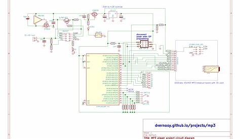 mp3 player circuit diagram datasheet