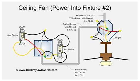 ceiling fan and light wiring picture