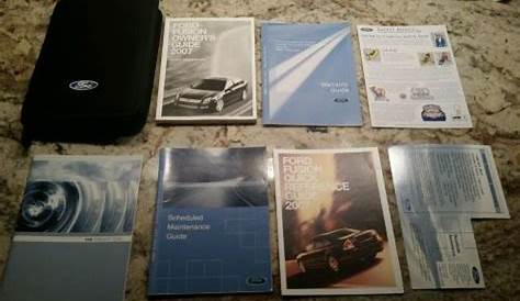 2007 Ford Fusion Owners Manual