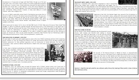 Holocaust – The horrifying story of the WWII death camps - Reading