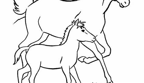 horse printables coloring pages