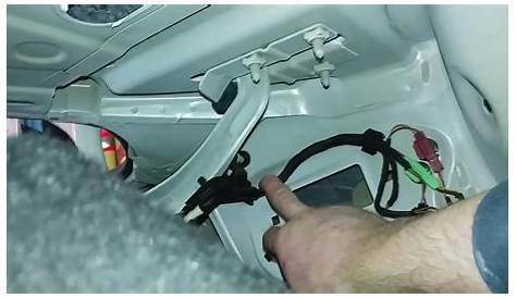 VW CC: Rear trunk wiring harness removal - YouTube