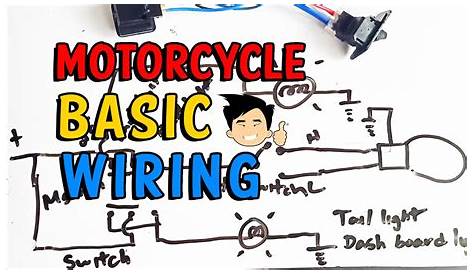 Motorcycle Basic Wiring - YouTube