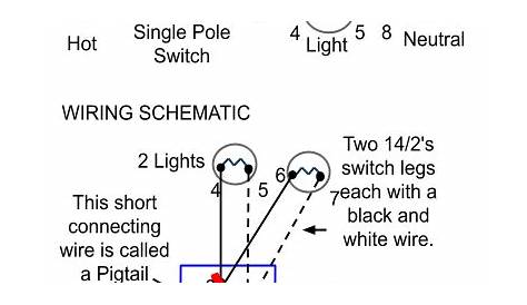 Single Pole Switch Wiring Methods
