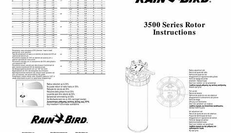rainbird 100-dv manual