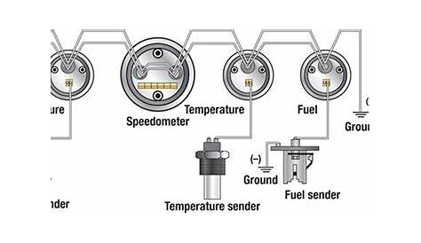 boat gauges wiring diagram