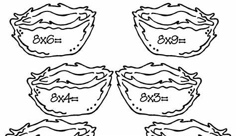 Color By Number Multiplication - Best Coloring Pages For Kids