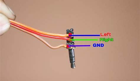 aux cable to speaker wiring diagram