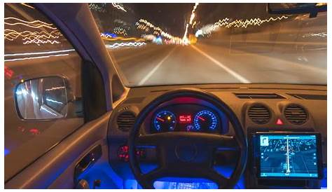 The Autopilot Car Drive Hyperlapse Pov Stock Footage SBV-317162661