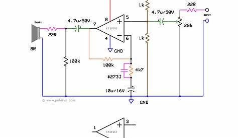 circuit diagram of op amp