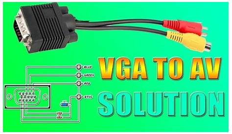 projector vga cable wiring diagram