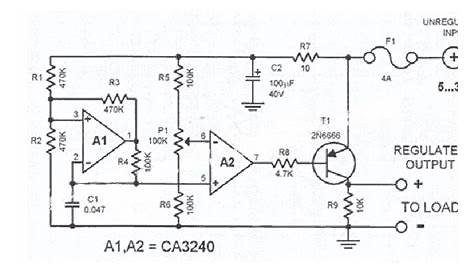 DC Voltage Regulator Circuit - Electronics Help Care