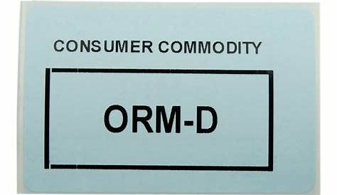 orm-d label printable