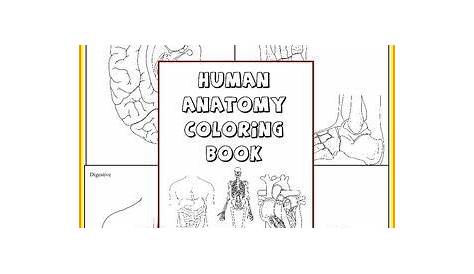 Human Anatomy Coloring Book (For any Study of the Body and its Systems