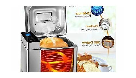 KBS 17-in-1 Bread Machine with Double Tubes, 2LB