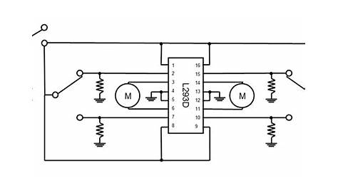 obstacle avoiding robot circuit diagram