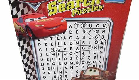Disney Cars Word Search | PuzzleWarehouse.com