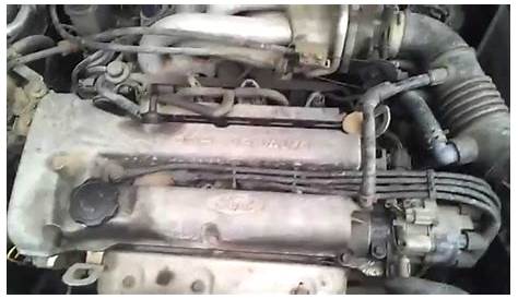 Ford-Mazda Z5-DE Engine View - YouTube