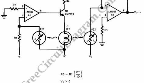Analog Multiplier – Electronic Circuit Diagram