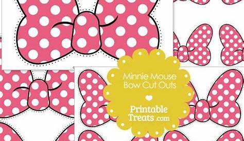 printable minnie mouse bow