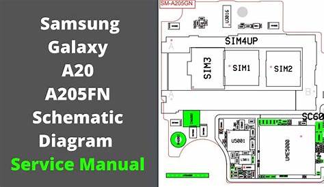 Download Samsung A20 A205FN Schematic Diagram - Service Manual
