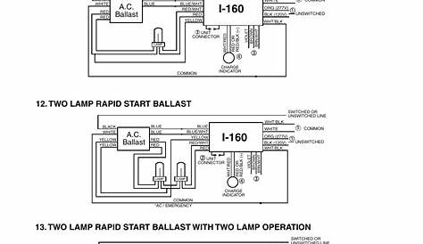I32 Emergency Ballast Wiring Diagram
