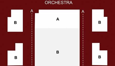 westside theatre seating chart