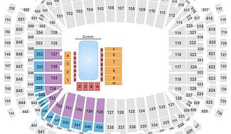 NRG Stadium Seating Chart + Rows, Seat Numbers and Club Seats