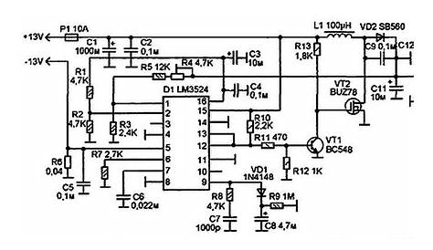 car laptop charger circuit diagram